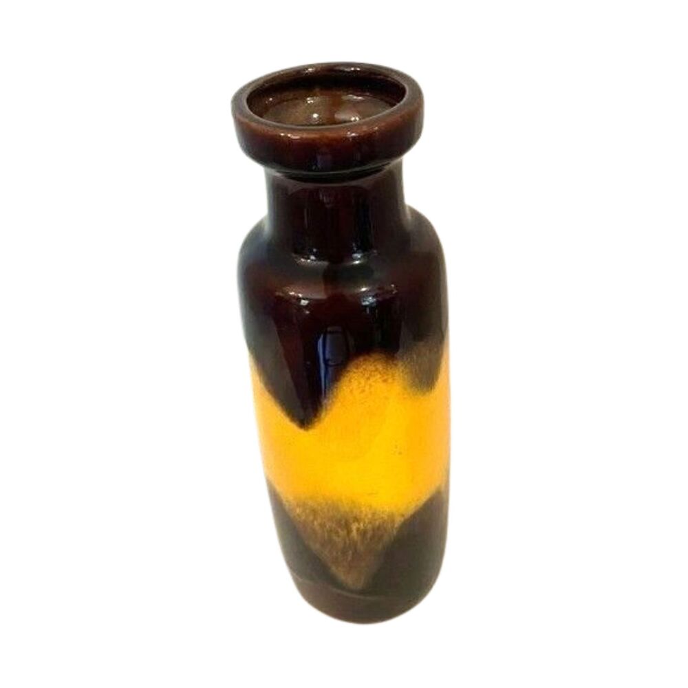 Vintage SCHEURICH Keramik W. Germany Vase #200-22 1955 9"